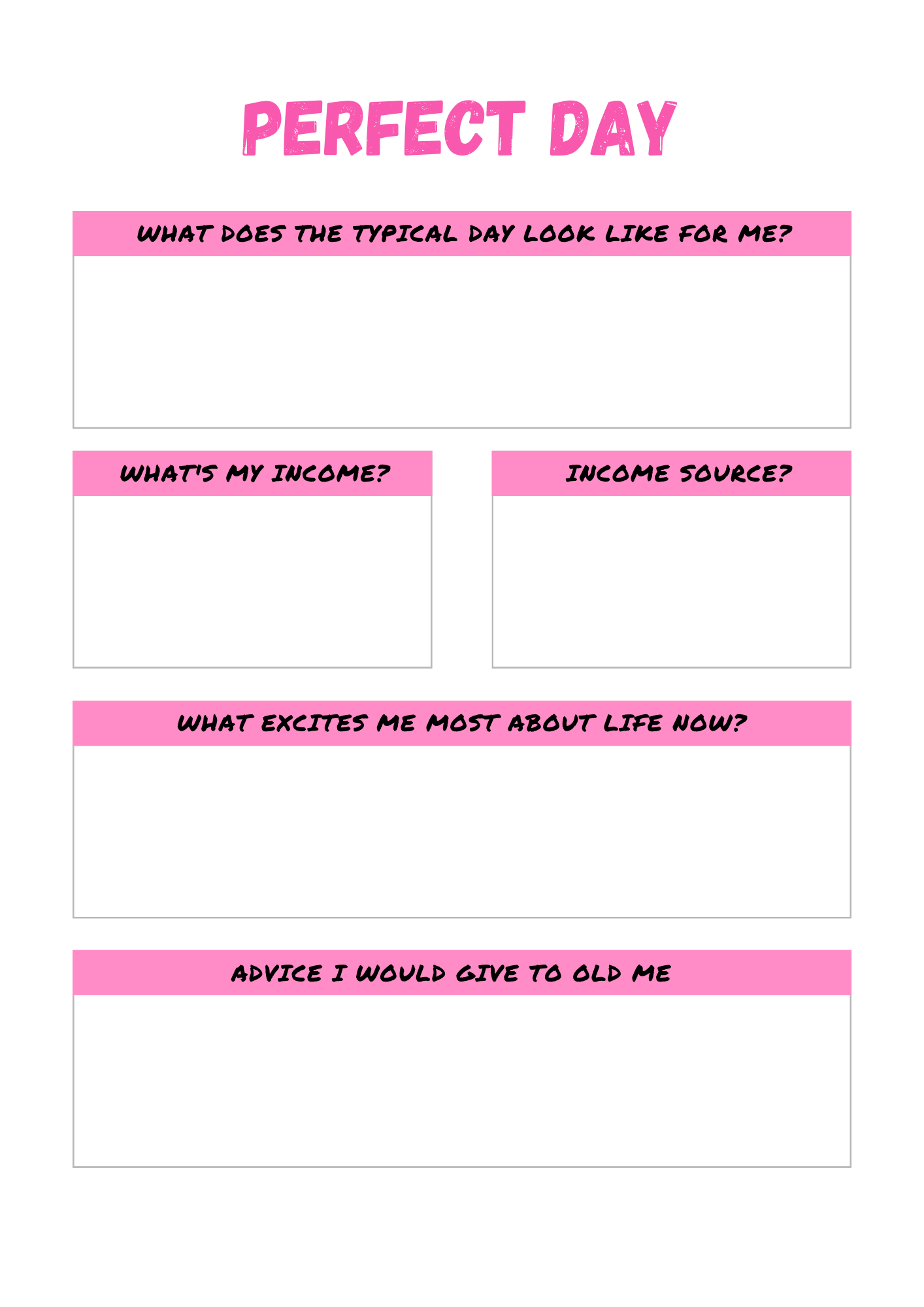Manifestation Planner