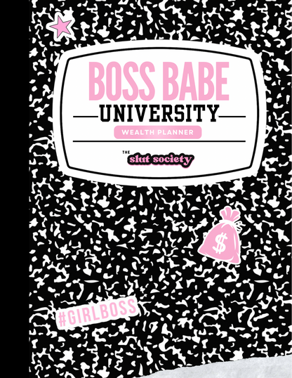 Boss Babe University Wealth Planner 2024-2026